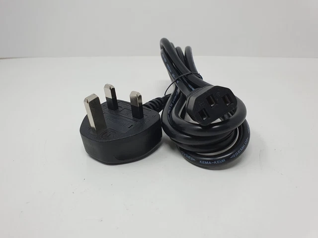 Dell OPTIPLEX 390 PC Mains Power Cable Power Lead IEC 1.8m 3 PIN UK PLUG