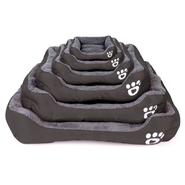 Pet Dog Cat Bed Soft Warm Kennel Mat Pad Blanket Puppy Cushion Washable 6 Sizes 7
