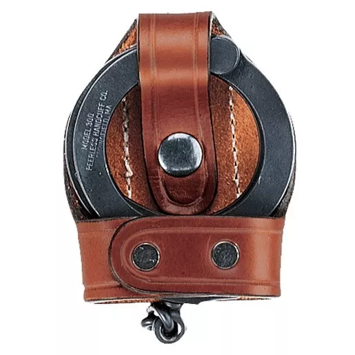 Aker Leather A503-TP Bikini Handcuff Case for Standard Cuffs - Tan