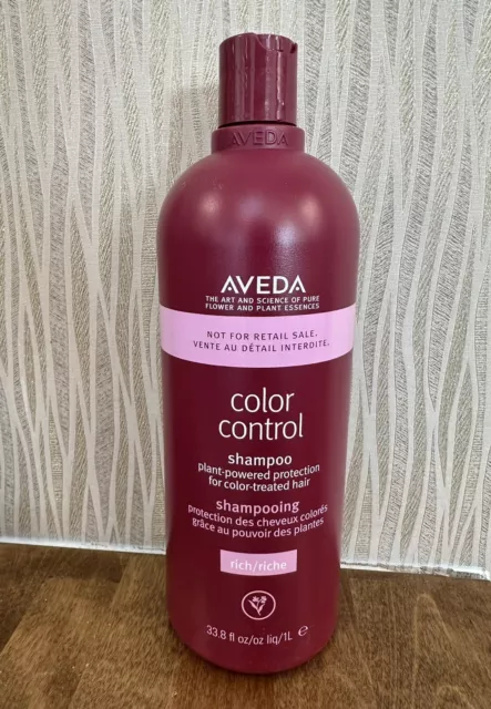 AVEDA COLOR CONTROL SHAMPOO Rich 33.8oz New!!