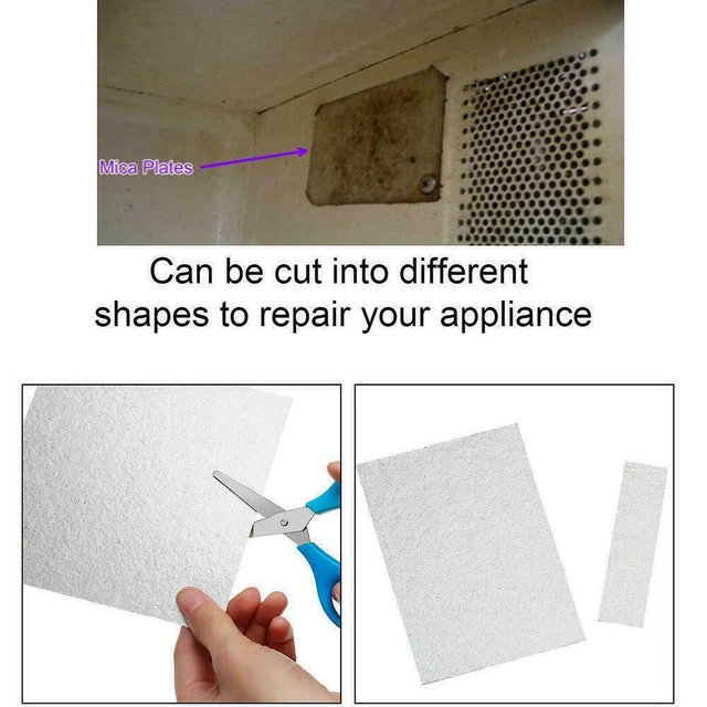 MICROWAVE OVEN UNIVERSAL mica plate foil wave guard replacement cover