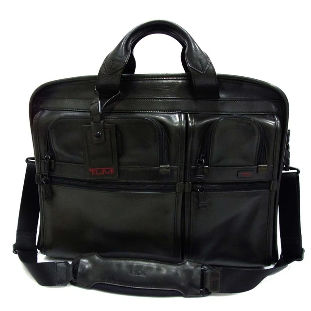 バッグ Tumi 2way briefcase leather TUMI 正規品5年保証 トゥミ ビジネスバッグ 2WAY ブリーフケース