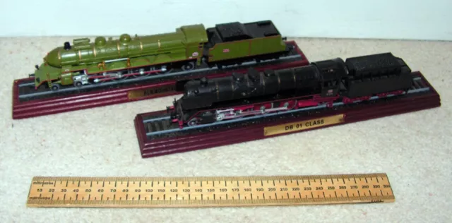 TT scale 3mm 1:100 scale DB01 and PLM Mountain Class Steam Locomotives