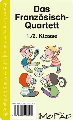 Persen Verlag in der AAP Lehrerwelt|Das Französisch-Quartett (Kartenspiel)