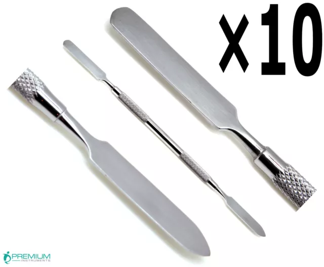 10x Dental Cement Spatula Mixing Lab Restorative Double Ends Premium Instruments