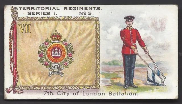 Taddy - Territorial Regiments - #5 7Th City Of London Battalion