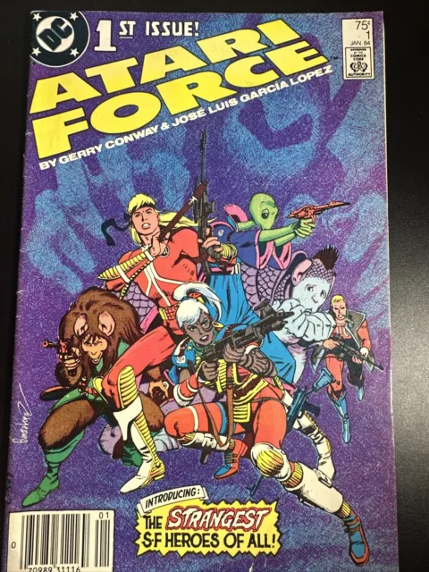 Atari Force #1 1984 DC Comics Comic Book