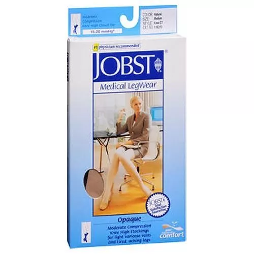 Jobst Opaque Compression Bas 15-20 Closed Orteil