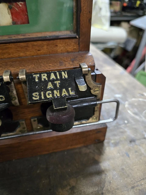 GREAT WESTERN RAILWAY Double Line Spagnoletti Block Instrument $572.22 ...