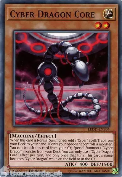 LEDD-ENB04 Cyber Dragon Core 1st Edition Mint YuGiOh Card