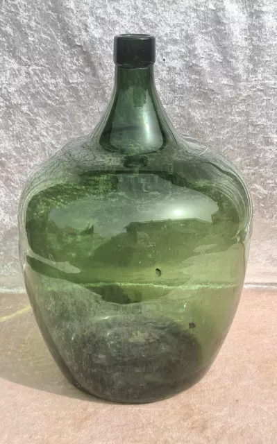 alter Weinballon Gärballon Glas Flasche 25l