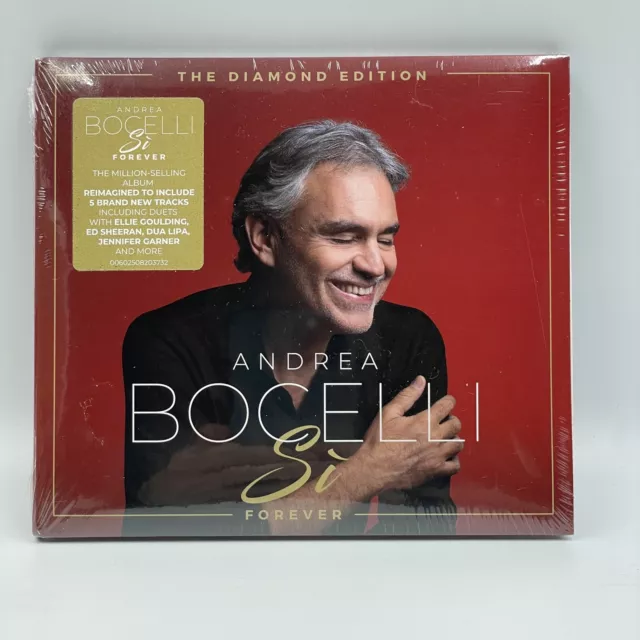 Andrea Bocelli [CD] Si Forever • The Diamond Edition • 15 Track Album • Sealed