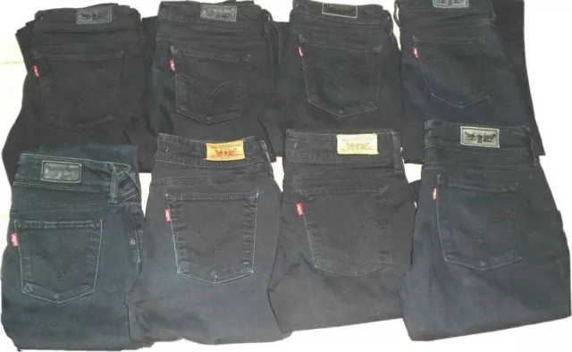 LEVI'S 571 SLIM FIT jeans taille basse Stretch W25 W26 W27 W28 W29 W30 W31  W32 EUR 40,00 - PicClick FR