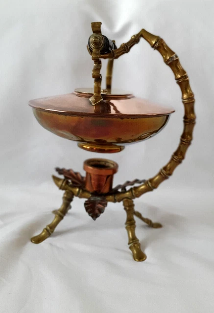 Caldera Latón y Cobre Spirit con soporte