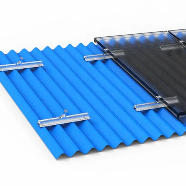 SOLAR MODULE MOUNT PV mounting flat roof trapezoidal plate mounting ...