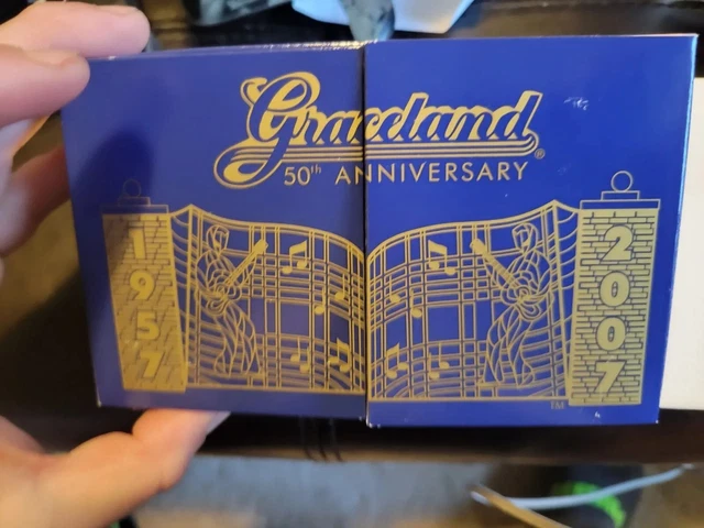 Vintage Zippo - Elvis Graceland 50th Anniversary Only 5,000 PIECES WORLDWIDE