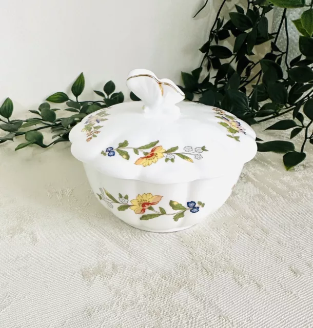 Vintage Aynsley sugar bowl Cottage Garden