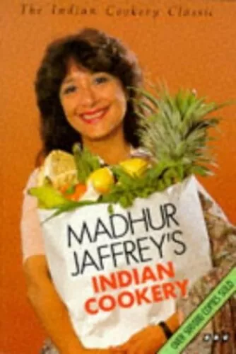 Madhur Jaffrey's Indian Cookery by Jaffrey, Madhur Paperback Book The Cheap Fast