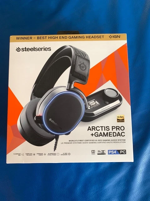 Steelseries Arctis Pro + Gamedac Hi Res Gaming Audio System