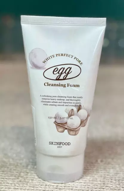 SKINFOOD: EGG Cleansing Foam Gesichtsreiniger 150ml | KOREAN Skincare NEU!