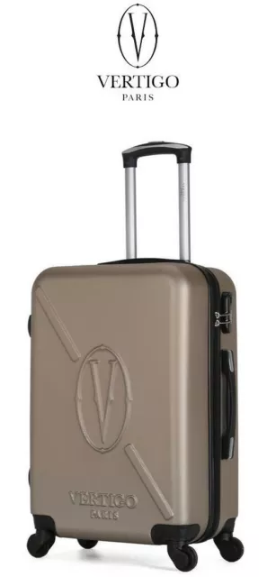 €‎289 Vertigo Paris KARACHI Hard Shell 4 Wheel Luggage Suitcase Trolley 28" 72cm