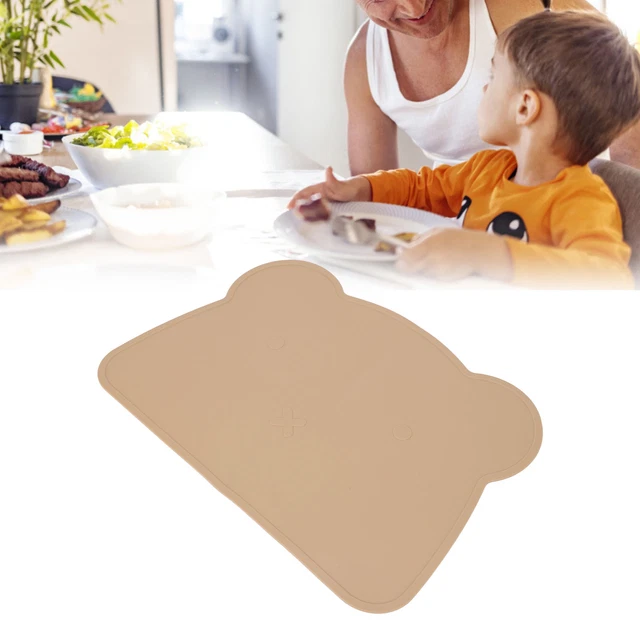 (Marron)Napperon En Silicone Épaissir L'Isolation Thermique Antidérapant