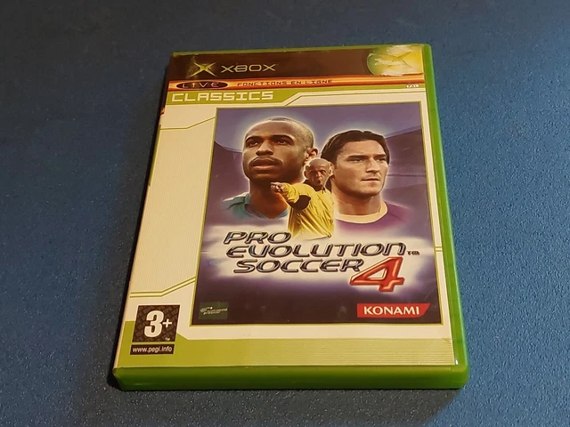 Pro Evolution Soccer 4 (PES 4) Sur Xbox - Complet Et En Boîte - Jeu Microsoft FR