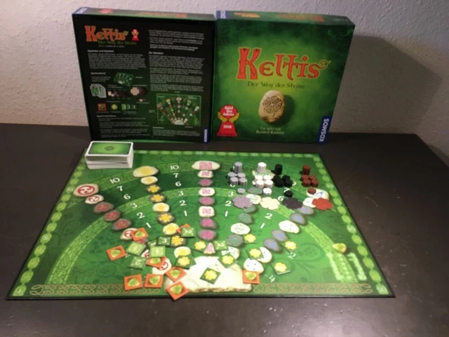 Keltis Der Weg Der Steine Reiner Knizia Spiel Des Jahres 2008 Wie Neu Anschauen