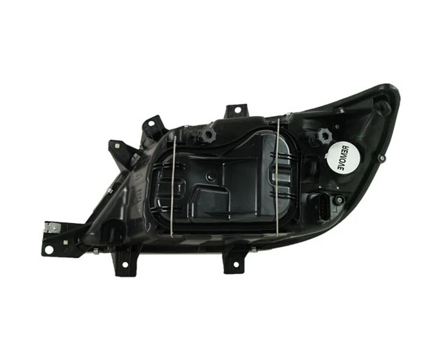 BESTPRICE Faretto Anteriore Destro Con Servomotore Per Toyota Corolla (_E12) – H7 / H7, Livellamento Fari Elettrico, Adatto A Modelli 2002-2004