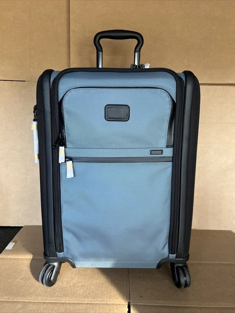 Tumi Alpha 3 Continental Dual Access 4-Wheeled Carry-On Expandable STORM BLUE 5
