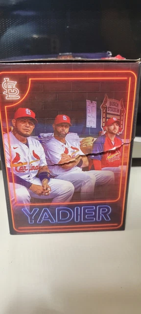 YADIER MOLINA Legends Bobblehead 5/27/23 SPF CARDINALS SGA NIB *box Damage*