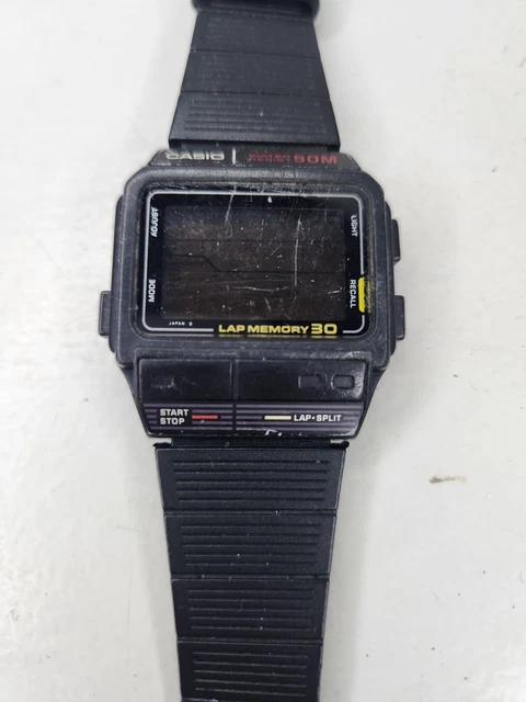 CASIO SDB-300W Lap Memory 30 ···Japan M··· Vintage watch EUR 15,00