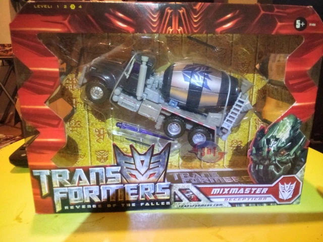 Transformers Revenge of the Fallen Voyager Class Mixmaster in Package Images - Transformers - TFW2005