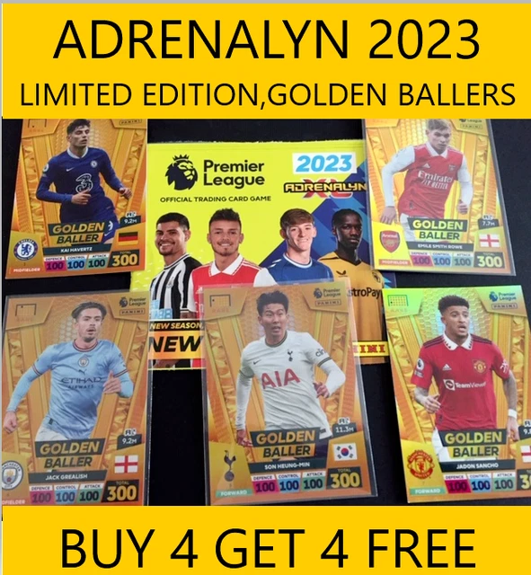 PANINI ADRENALYN XL Premier League Card 2022/23 Limited Edition Buy 4