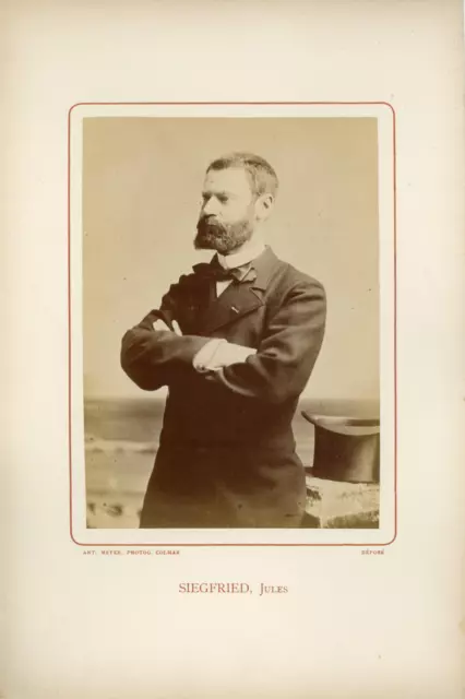 Ant. Meyer, Photog. Colmar, Jules Siegfried (1837-1922), entrepreneur et homme p