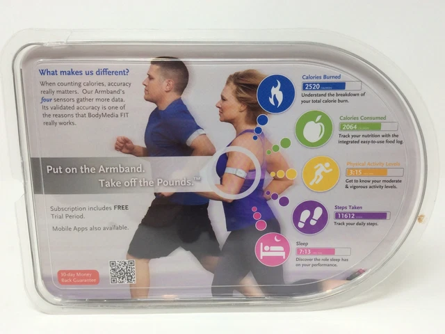 Bodybugg By Body Media Weight Loss Control System Core NEW SEALED 2