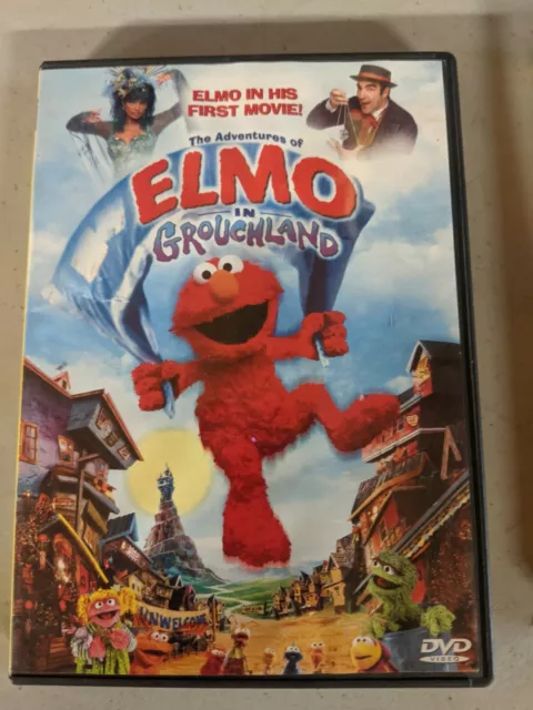 SESAME STREET -THE Adventures of Elmo in Grouchland DVD **DISC ONLY** £ ...