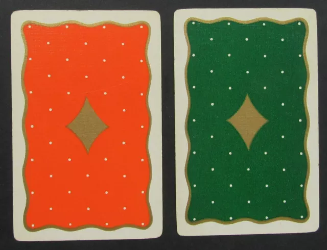 Pattern Design 2 Vintage Single Swap Playing Cards Pair