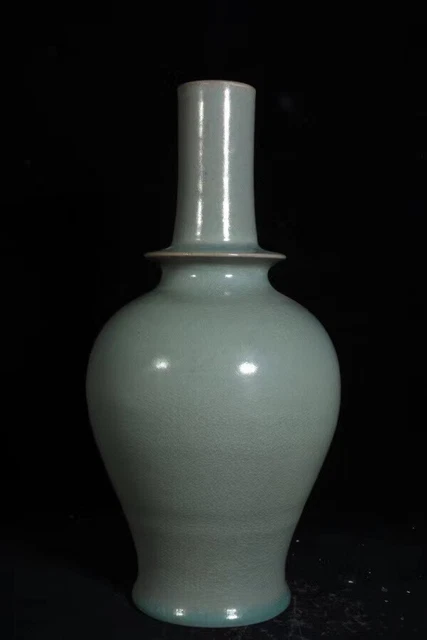 Estate Chinese Antique Song Dynasty Ruyao Porcelain Vase