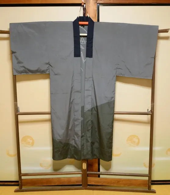 Mens Polyester? Naga- Juban Underwear Kimono Japanese vintage Jyuban 126cm /1179