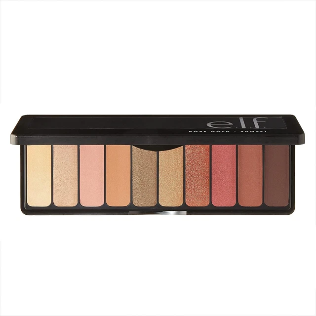 e.l.f. E L F Eyeshadow Palette 10 Shades Sunset