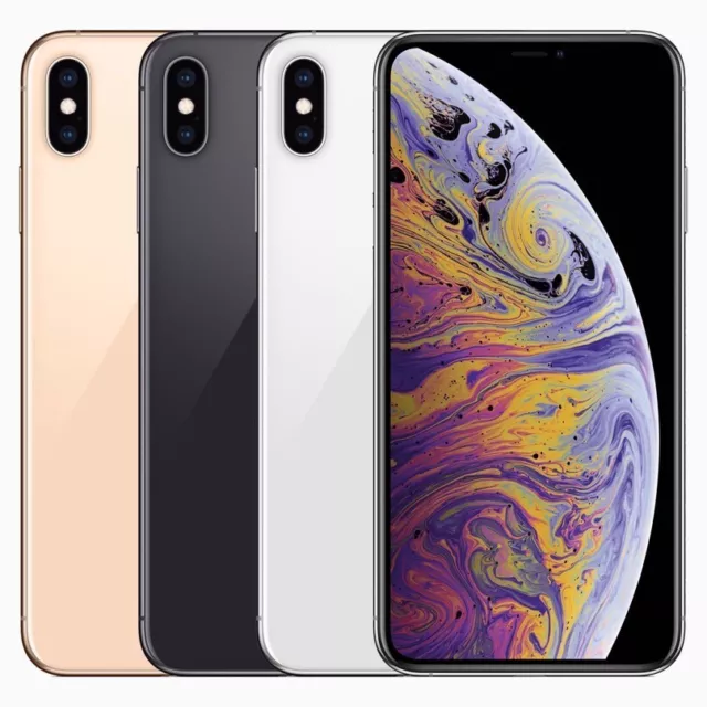 Apple iPhone XS - 64GB 256GB 512GB - ATT T-Mobile Unlocked Good Condition