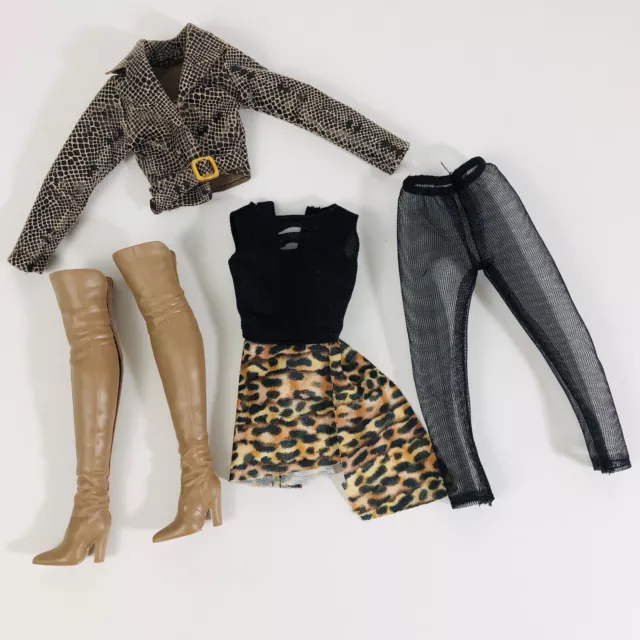 Wonder Woman WW84 Cheetah Doll Fashion Outfit for Barbie Boots Dress Jacket New