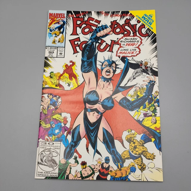 Marvel Comics Fantastic Four (Issue 369) 1992 (Infinity War Crossover)