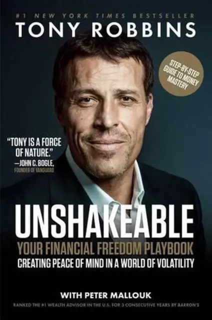 Unshakeable: Your Financial Freedom Playbook by Tony Robbins (English) Hardcover