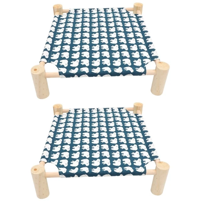 2x Cama transpirable creativa práctica premium para perros pequeños Pro mascota