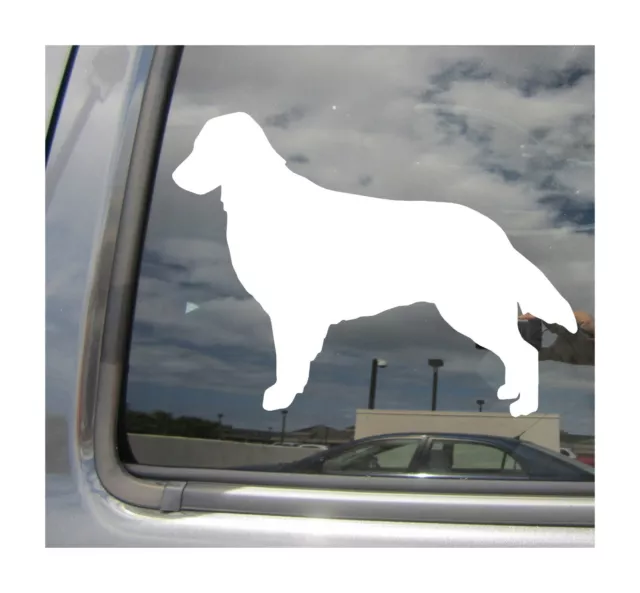 Flat-Coated Retriever Dog - Purebred Car Truck Window Vinyl Decal Sticker 01616