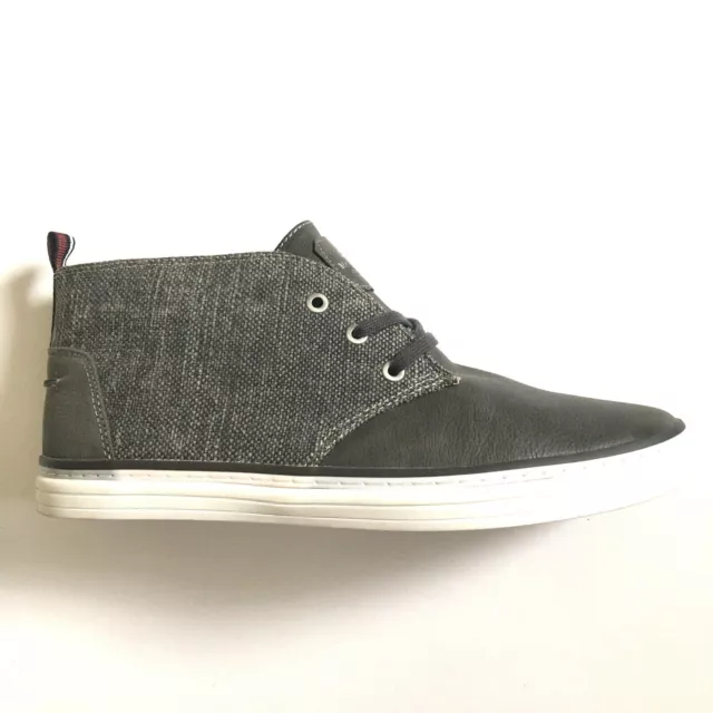 BEN SHERMAN SHOES Mens Size 10 Gray Mid Lace Up Casual Sneakers Chukka ...