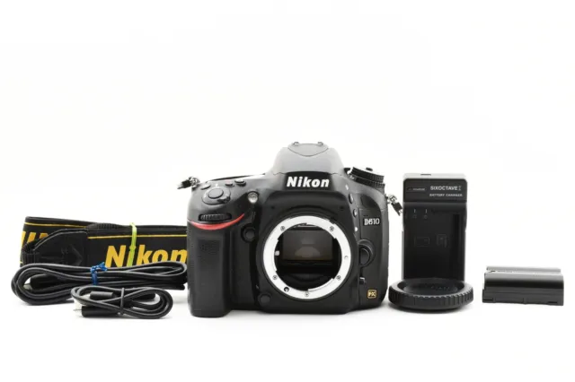 [Near Mint] Nikon D610 24.3MP Digital SLR Camera Body Shutter Count: 5140