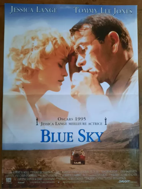 Poster Blue Sky Tony Richardson Jessica Lange Tommy Lee Jones